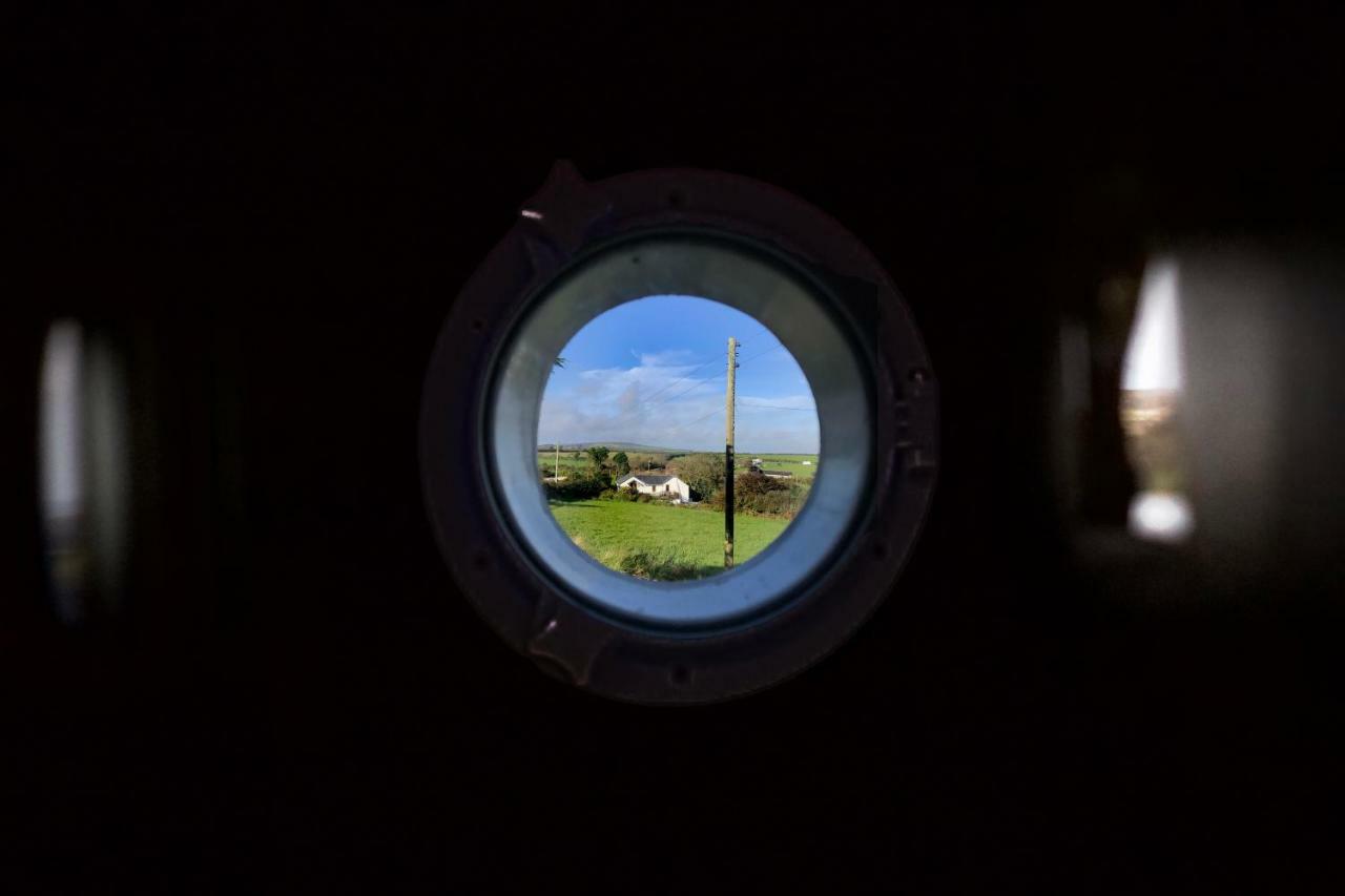 Scandi Cabin On A Hill, With Stunning Panoramic Views Ludgvan Exteriör bild