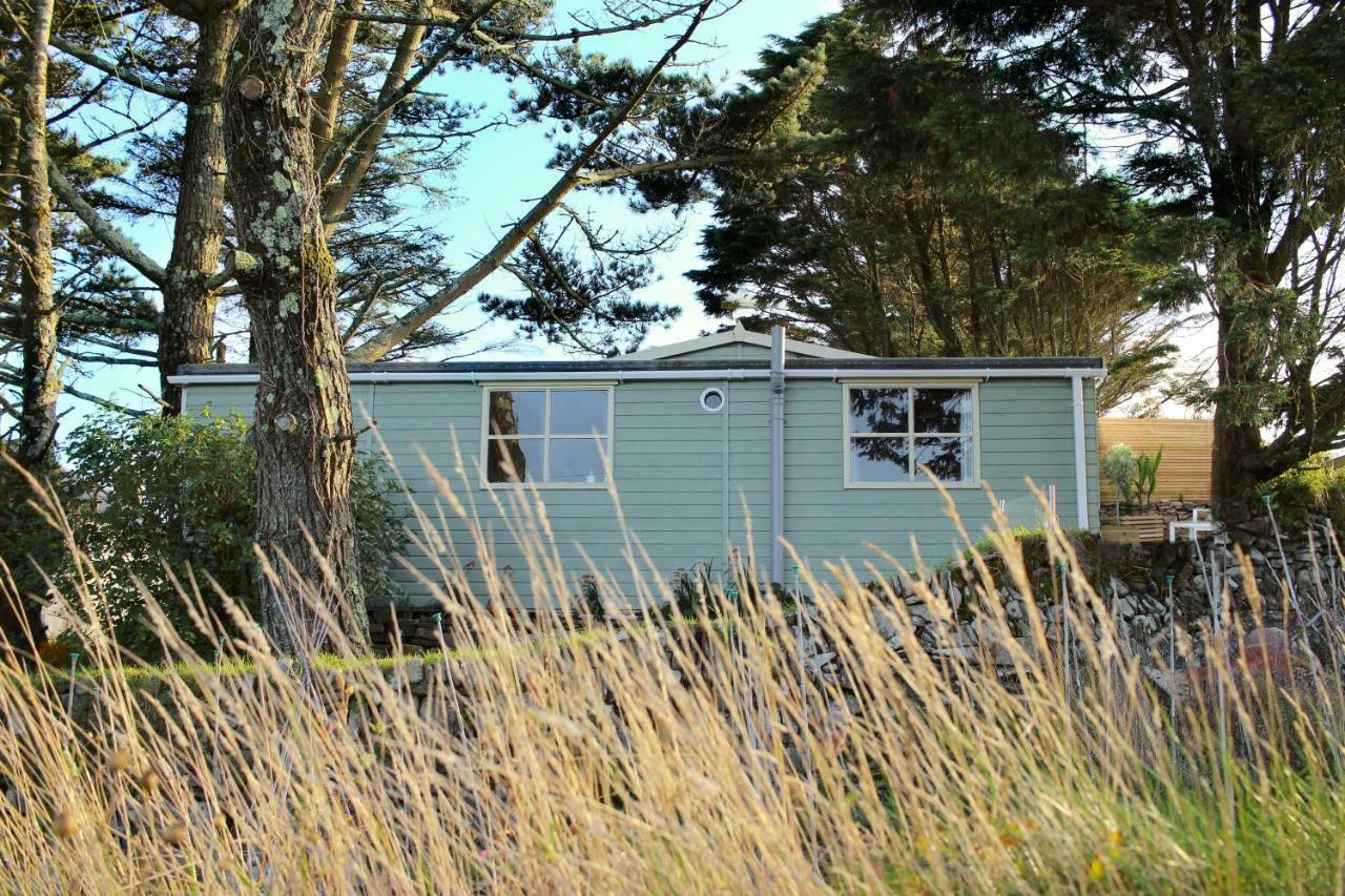 Scandi Cabin On A Hill, With Stunning Panoramic Views Ludgvan Exteriör bild